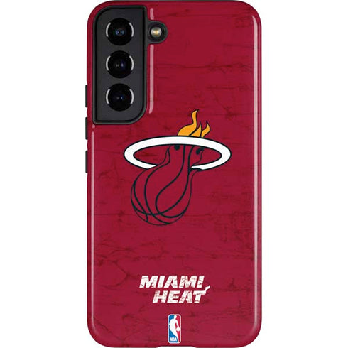 NBA Miami Heat Red Primary Logo Galaxy S22 Pro Case