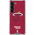 NBA Miami Heat Red Primary Logo Galaxy S23 Clear Case