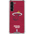 NBA Miami Heat Red Primary Logo Galaxy S23 Plus Clear Case