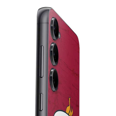NBA Miami Heat Red Primary Logo Galaxy S23 Plus Skin