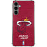 NBA Miami Heat Red Primary Logo Galaxy S24 Plus Clear Case