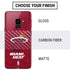 NBA Miami Heat Red Primary Logo Galaxy S9 Skin