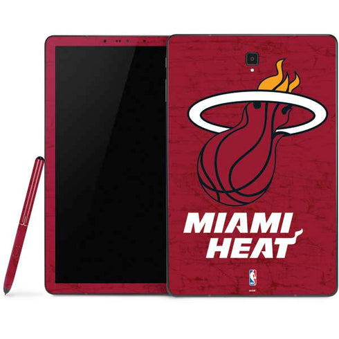 NBA Miami Heat Red Primary Logo Samsung Galaxy Tab Skin