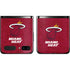 NBA Miami Heat Red Primary Logo Galaxy Z Flip Skin