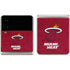 NBA Miami Heat Red Primary Logo Galaxy Z Flip3 5G Skin