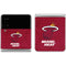 NBA Miami Heat Red Primary Logo Galaxy Z Flip4 5G Skin
