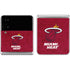 NBA Miami Heat Red Primary Logo Galaxy Z Flip4 5G Skin