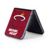 NBA Miami Heat Red Primary Logo Galaxy Z Flip5 5G Skin