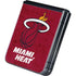 NBA Miami Heat Red Primary Logo Galaxy Z Flip5 5G Skin