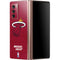 NBA Miami Heat Red Primary Logo Galaxy Z Fold2 5G Skin