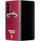 NBA Miami Heat Red Primary Logo Galaxy Z Fold4 5G Skin