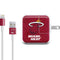 NBA Miami Heat Red Primary Logo iPad Charger (10W USB) Skin