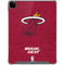 NBA Miami Heat Red Primary Logo iPad Pro 12.9in (2020) Clear Case