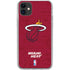 NBA Miami Heat Red Primary Logo iPhone 11 Clear Case