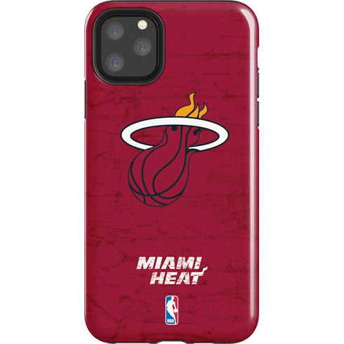 NBA Miami Heat Red Primary Logo iPhone 11 Pro Max Impact Case