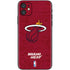NBA Miami Heat Red Primary Logo iPhone 11 Skin