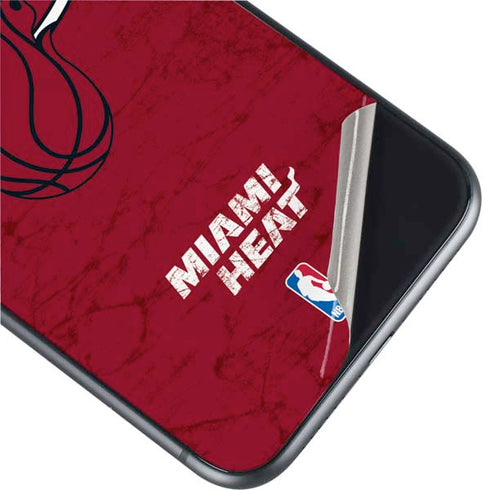 NBA Miami Heat Red Primary Logo iPhone 11 Skin