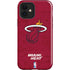 NBA Miami Heat Red Primary Logo iPhone 12 Impact Case