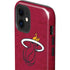 NBA Miami Heat Red Primary Logo iPhone 12 Impact Case