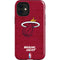 NBA Miami Heat Red Primary Logo iPhone 12 Mini Impact Case