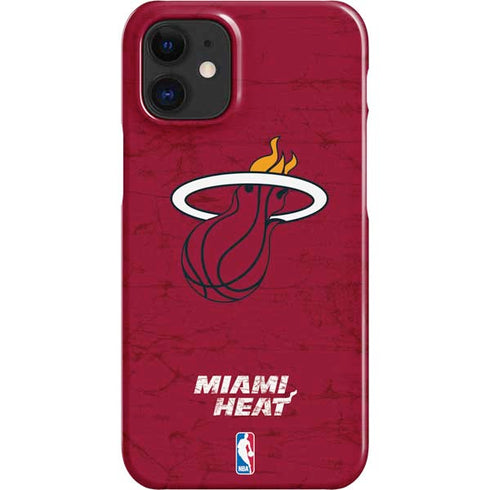 NBA Miami Heat Red Primary Logo iPhone 12 Mini Lite Case