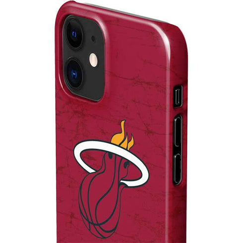 NBA Miami Heat Red Primary Logo iPhone 12 Mini Lite Case