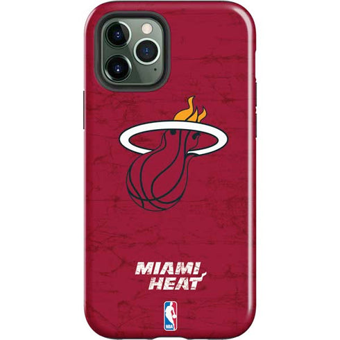 NBA Miami Heat Red Primary Logo iPhone 12 Pro Impact Case