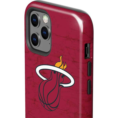 NBA Miami Heat Red Primary Logo iPhone 12 Pro Impact Case
