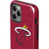 NBA Miami Heat Red Primary Logo iPhone 12 Pro Max Impact Case