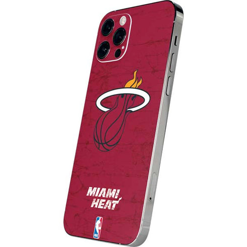 NBA Miami Heat Red Primary Logo iPhone 12 Pro Max Skin