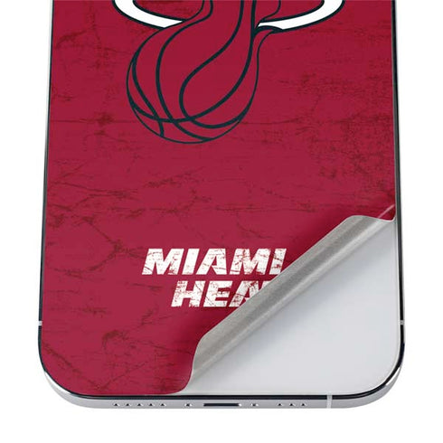 NBA Miami Heat Red Primary Logo iPhone 12 Pro Max Skin