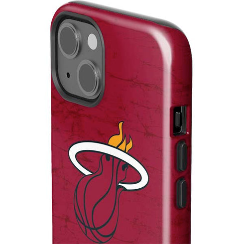 NBA Miami Heat Red Primary Logo iPhone 13 Impact Case