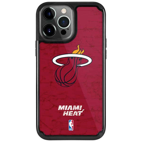 NBA Miami Heat Red Primary Logo iPhone 13 Pro Cargo Case