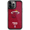 NBA Miami Heat Red Primary Logo iPhone 13 Pro Cargo Case
