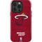 NBA Miami Heat Red Primary Logo iPhone 13 Pro Impact Case