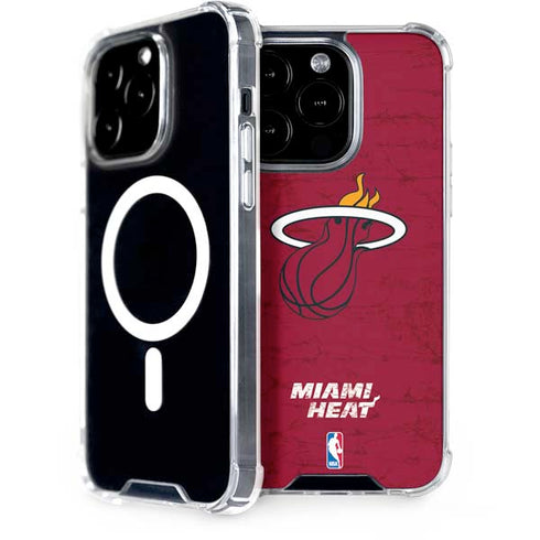 NBA Miami Heat Red Primary Logo iPhone 13 Pro MagSafe Case