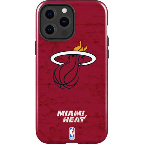 NBA Miami Heat Red Primary Logo iPhone 13 Pro Max Impact Case