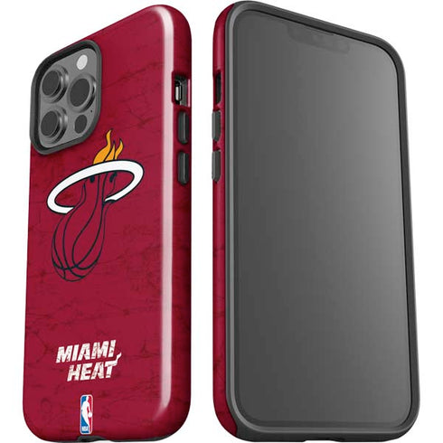 NBA Miami Heat Red Primary Logo iPhone 13 Pro Max Impact Case