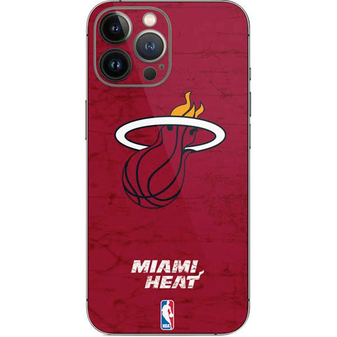 NBA Miami Heat Red Primary Logo iPhone 13 Pro Max Skin