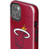 NBA Miami Heat Red Primary Logo iPhone 15 Impact Case