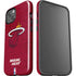 NBA Miami Heat Red Primary Logo iPhone 15 Impact Case