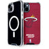 NBA Miami Heat Red Primary Logo iPhone 15 Plus MagSafe Case