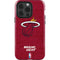 NBA Miami Heat Red Primary Logo iPhone 14 Pro Impact Case