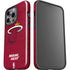 NBA Miami Heat Red Primary Logo iPhone 15 Pro Impact Case
