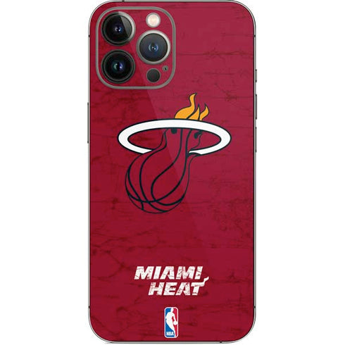 NBA Miami Heat Red Primary Logo iPhone 14 Pro Max Skin