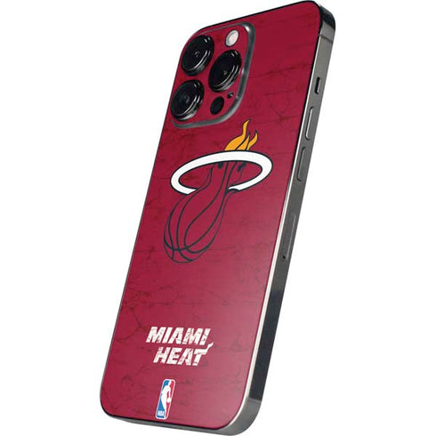 NBA Miami Heat Red Primary Logo iPhone 14 Pro Max Skin