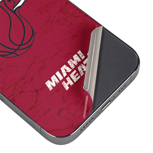 NBA Miami Heat Red Primary Logo iPhone 14 Pro Max Skin