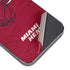 NBA Miami Heat Red Primary Logo iPhone 14 Pro Max Skin