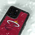 NBA Miami Heat Red Primary Logo iPhone 14 Pro Max Waterproof Case
