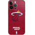 NBA Miami Heat Red Primary Logo iPhone 15 Pro Skin